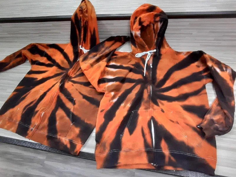 Punk'n Spice Tie-Dye Zipper HoodieLogo Hoodies