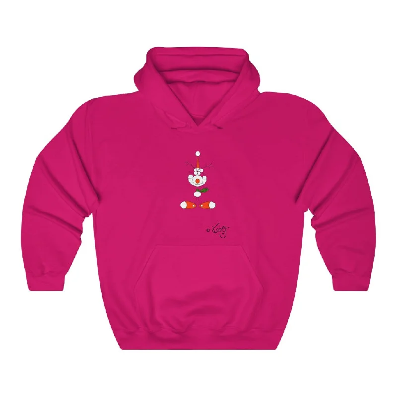 Smile Reindeer,Unisex Heavy Blend™ Hooded SweatshirtOutdoor Sweatshirts