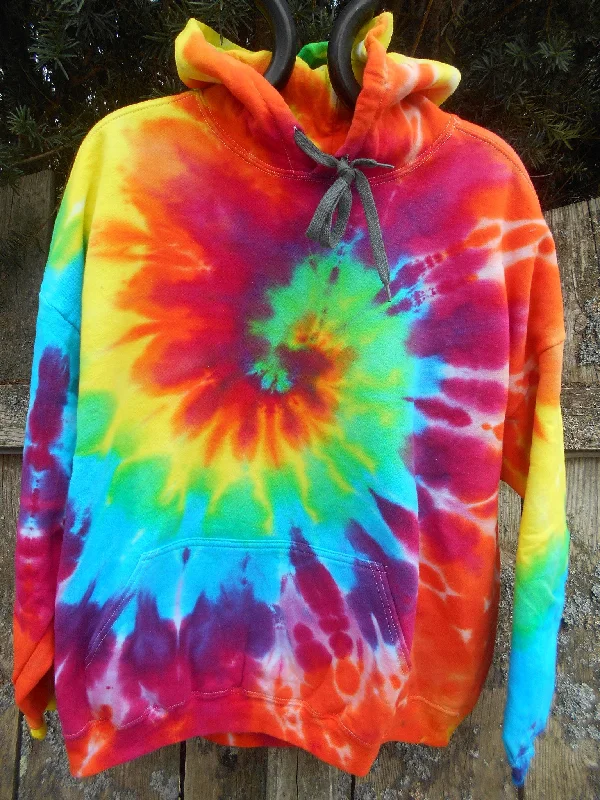 Rainbow Tie-Dye Pullover HoodieWindbreaker Sweatshirts