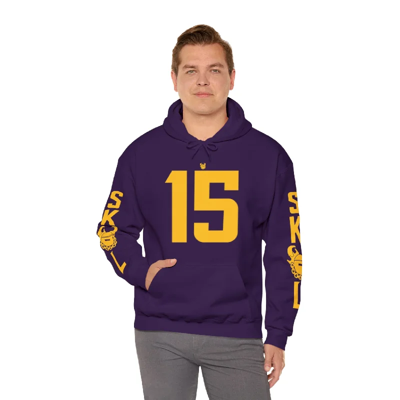 Unisex Heavy Blend™ Hooded Sweatshirt - Jersey #15 + Original (Sleeves)Oversized Hoodies