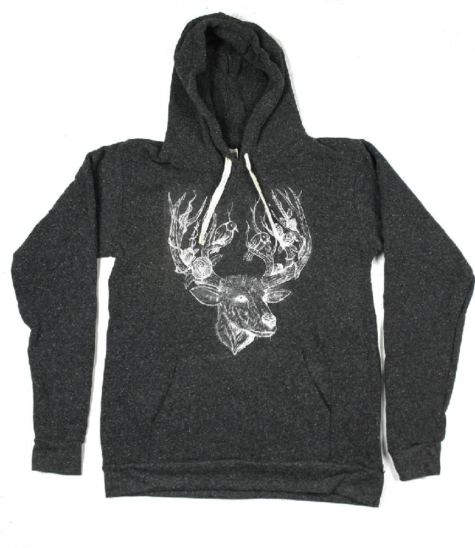 Unisex Deer Birds HoodieCollege Sweatshirts