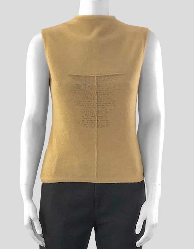 Dating sleeveless topsAlberta Ferretti Wool and Cashmere Sleeveless Top - 42 IT | 8 US