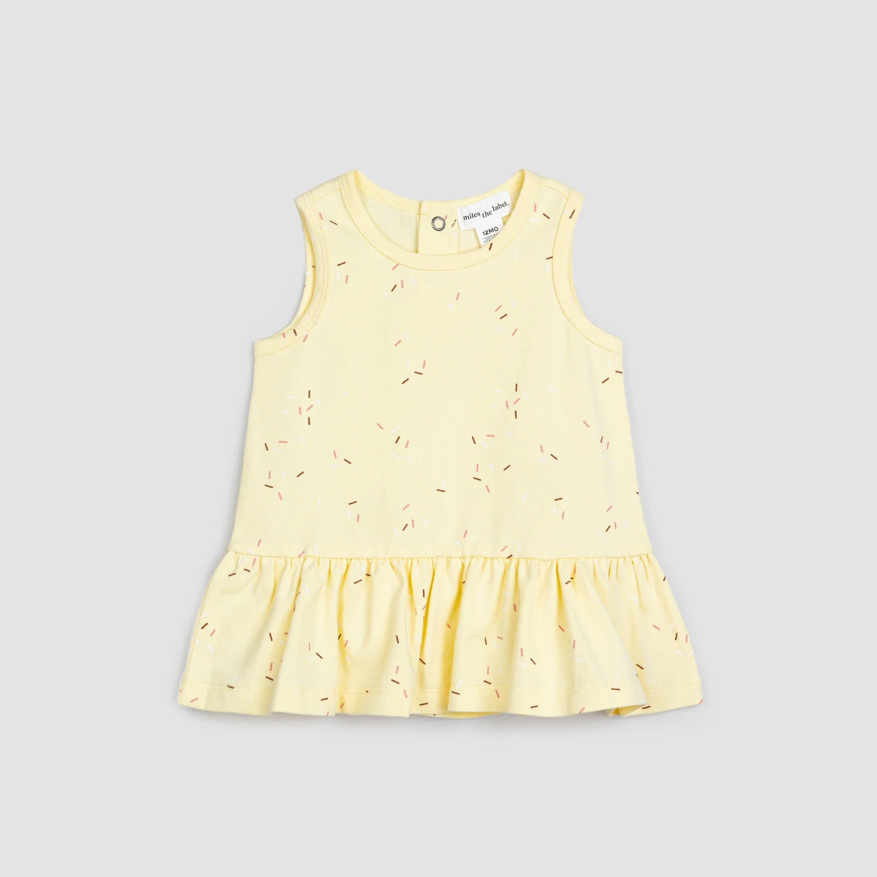 Stretch sleeveless topThe Vanilla Sprinkles Sleeveless Top - BABY